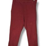 Prairie Underground Medium Pinup Pants Oxblood wine red stretch organic cotton Photo 0