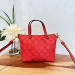 Coach Mini Gallery Crossbody In Signature Canvas Photo 5