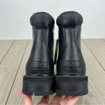 Sorel  Women's Lennox Leather Lace-Up STKD WP Boots US8.5 Black / Sea Salt $190 Photo 9