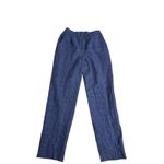 Pendleton Plaid Virgin Wool Pants Size 6 Women’s Blue Fully Lined Pleated Photo 1