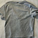 Tilly's Gray Ribbed Crop Top Photo 1