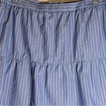 Madewell ‎ Bistro Mini Skirt in Stripe Women’s Size Large  G5088 Photo 7