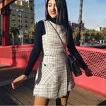 ZARA Tweed Romper Jumper Jumpsuit XS Extra Small Photo 0