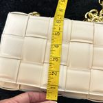 Urban Expression Urban Cream Colored Weaved Bag Use as Satchel or Crossbody Photo 8