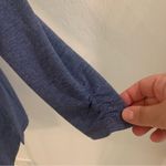 Talbots T by Petite Blue Pockets Open Cardigan Size SP Photo 6