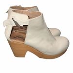 Free People Bone Off White Amber Orchard Clogs Shoes size 40 Photo 3
