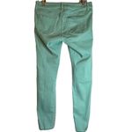 CAbi #322 Thin Mint Jegging Skinny Jeans Aqua Size 4 Photo 5