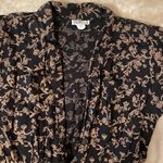 Vintage full piece floral romper Size 10 Photo 1