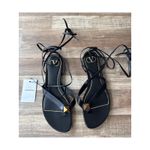 Valentino Garavani NWT  Roman Stud Flip Flop Leather Flat Sandals sz 39 Photo 1