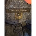 Marc Jacobs  Shorts Women 0 Blue Linen Blend Pleated Front Cuffed‎ Outdoor Preppy Photo 8