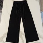 Ro & De Accordion Pleated Wide Leg Pull On Pants Women’s XS Black Elastic Waist Photo 5