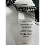 Vince Camuto Womans Long Bell Sleeve Blouse XL Black White Floral Flowy V Neck Photo 3