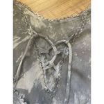 India Boutique Short Sleeve Tie Dye Umbrella Dress Gray Size M Photo 10