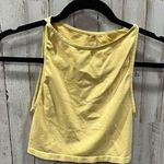 Free People Intimately  Yellow Cropped Stretchy Top Photo 0