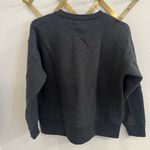 Madewell  Noir Appliqué Crewneck Sweater Small Photo 6