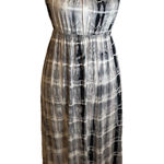 One Clothing One‎ Clothing Black Gray Watercolor Maxi Dress Size Small Photo 0