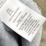 Anne Klein  gray grey plush fur collar robe Photo 3