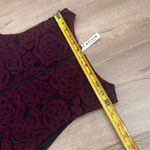 Alice + Olivia $598 Alice Olivia Midi Lace Dress Plum Black Size 6 NWT, Party Holiday Night Out Photo 8