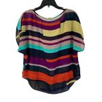 Guess Women's Shear Multi-colored Shear Blouse Photo 0