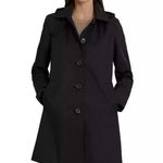 Ralph Lauren Lauren A Line Wool Single Breasted Coat In Regal Navy Plus Size 18W Photo 0