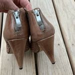 Vince Camuto Woven Brown Peep-Toe Ankle Bootie sandals 🌹 Photo 4