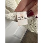 UNBRANDED Cream Crochet Open Knit Beach Cover Photo 4