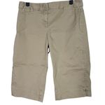 J.Crew Flat Front Favorite Fit Stretch Crop Chino Capri Pants Shorts 4 Tan Photo 9
