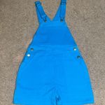 Big Bud Press Shortalls Unisex Oversized Teal Blue XS Photo 2
