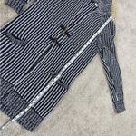 Gap  Women’s Textured Toggle-Front Long Cardigan Cable Knit Sweater in Navy S Photo 13