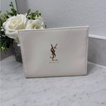 YSL NWOT YVES SAINT LAURENT  BEAUTE BAG WHITE/ IVORY Photo 5