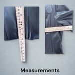 Denim‎ And Co Womens Jacket Size Small Genuine Leather Quilted Business Career Black Photo 9