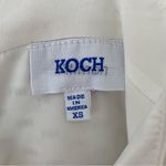 Koch  Brooke Hey Print White Crop Tank Blouse size XS Photo 9