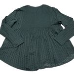 J.Jill Top Womens X Small Petite Black Clip Dot Popover Tunic Cotton Photo 2