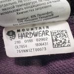 Mountain Hardwear Hooded Pullover Women Medium Purple Lightweight Activewear Photo 6