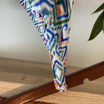 CAbi #317 Drape Cotton Modal Stretch Knit Jersey Maxi Print Dress, S Photo 9