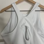 Athleta  Conscious Cut Out Crop D-DD Womens White New XL Photo 4