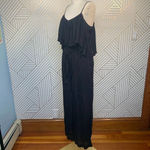 Mara Hoffman  OfftheShoulder Crinkle Crepe‎ Jumpsuit Photo 6