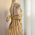 ASOS  crop top maxi dress yellow size US 8 Photo 10