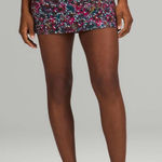 Lululemon Play Off the Pleats Skirt Floral Electric Multi Rare Retired Sz10 Photo 0