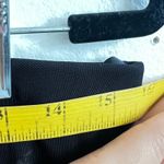 Tadashi Shoji  Women's XL Black Mesh Overlay Palazzo Wide Leg High Rise Pants Photo 5