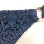 Ralph Lauren Black Crochet Lace Bikini Swim Suit Bottoms S Photo 4