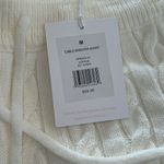Rachel Parcell NWT  Cable Knit Sweater Short - Ivory Photo 2