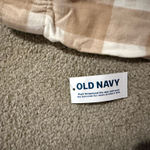 Old Navy Brown and White Plaid Flannel  Pants #plaidpants Photo 2