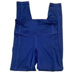 Fabletics Fabeletics Workout Leggings Navy Blue High Heels Rise Activewear Pants Photo 1