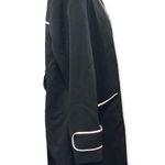 Harvé Benard Vintage Harve Benard Black Trench Jack with White Accents Size 14 Photo 1