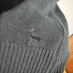 Papaya  Minimal Modest 90s Cardigan Sweater Women L Black Preppy Casual Cotton Photo 7