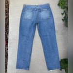 Reformation The Julia High Rise Cigarette Jean in Wash Antigua Denim Size 30 Photo 6