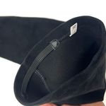 Genuine leather faux suede over the knee High shaft boots winter shoes combat boots Black Size 6 Photo 12