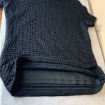 Calvin Klein  Black Textured Striped Shirt Size Medium Photo 8