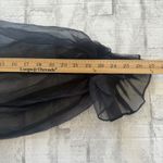 Hutch Anthro Puff Mesh Sleeve Bodysuit V-Neck Statement One Piece Stretch Sz 1X Photo 8